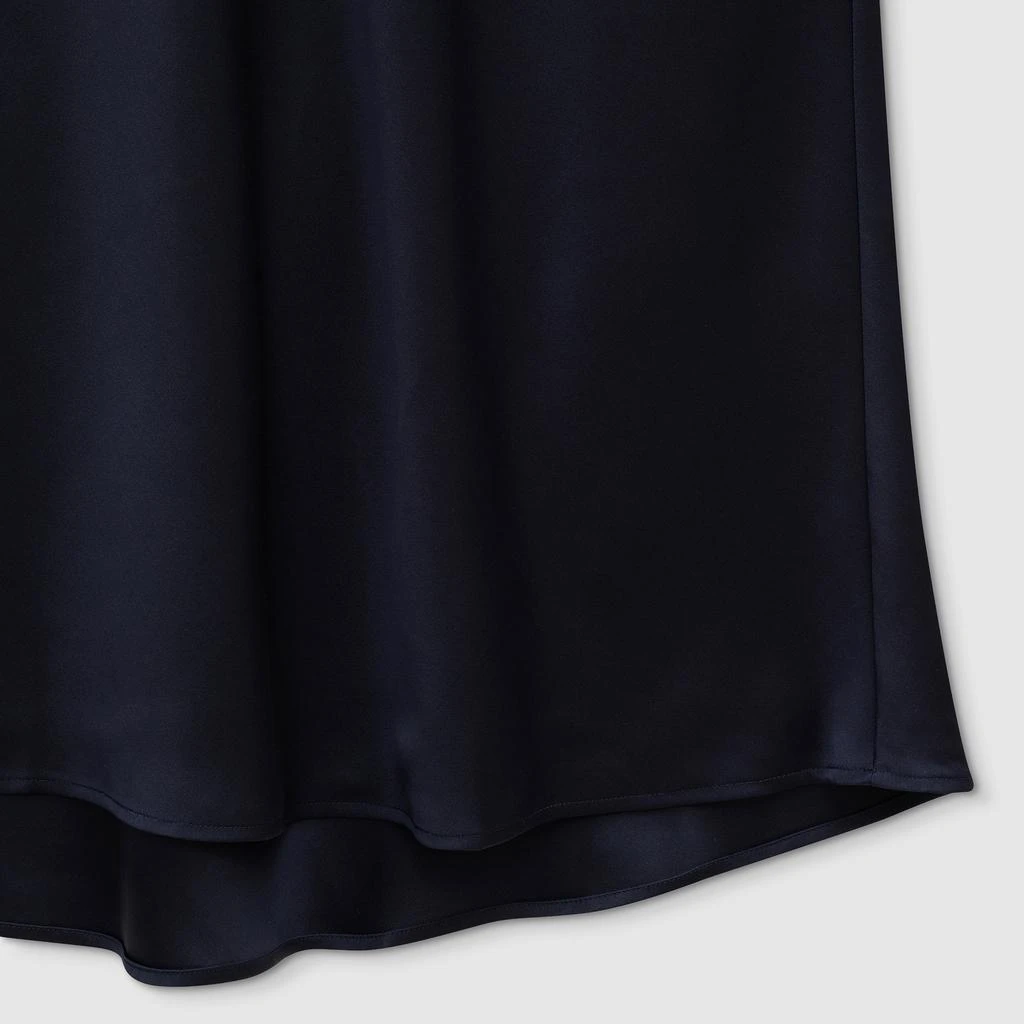 ANINE BING Bar Satin-Silk Maxi Skirt 4