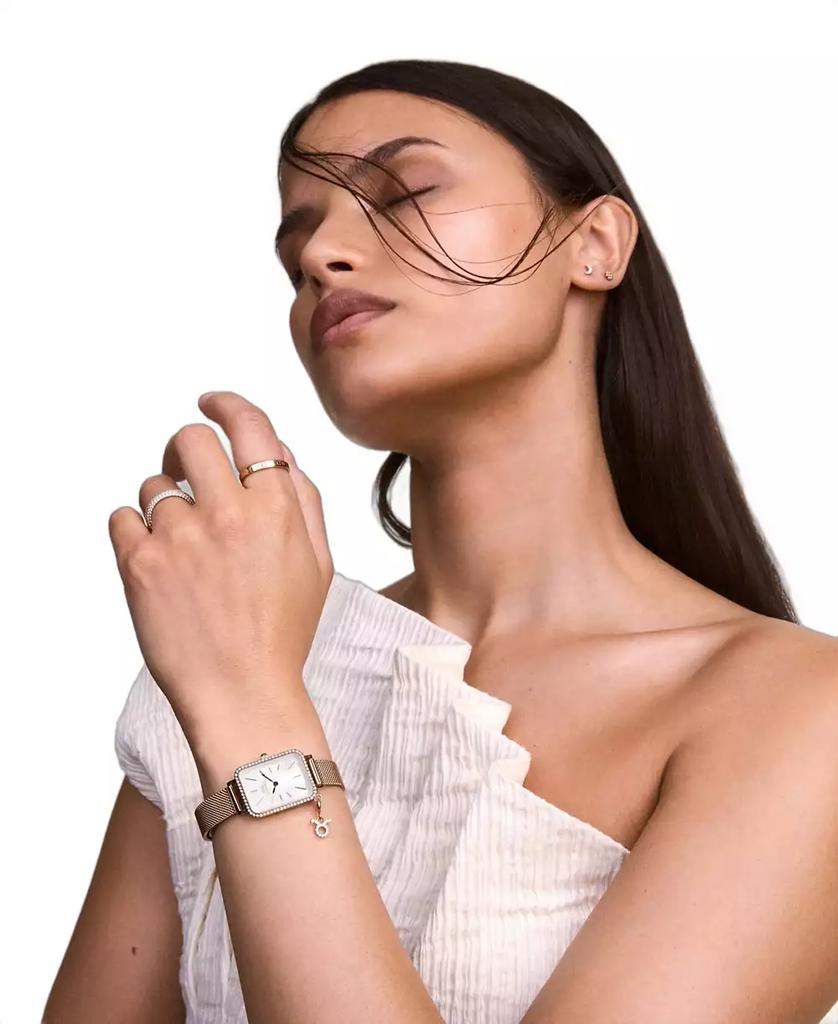 Daniel Wellington Women's Rose Gold Tone Stainless-Steel Watch Charm