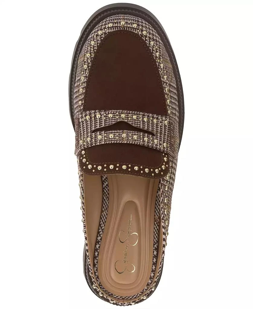Jessica Simpson Women's Uma Platform Lug-Sole Tailored Slip-On Loafers 4