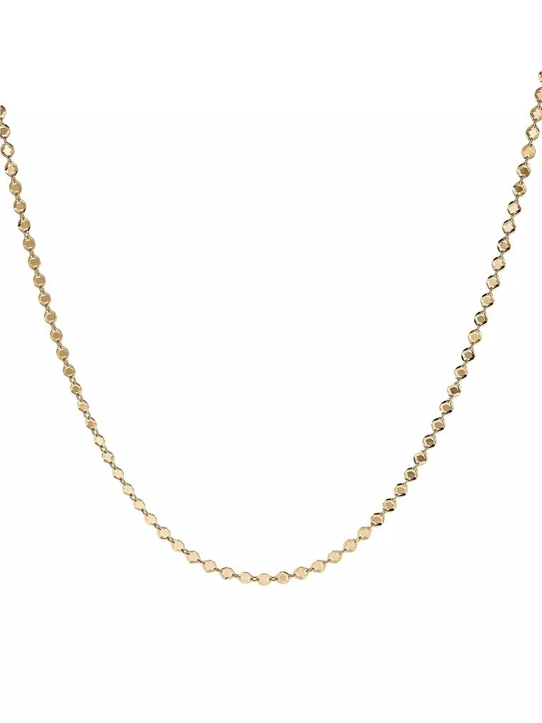 LANA 14K Yellow Gold Miami Link Choker 1