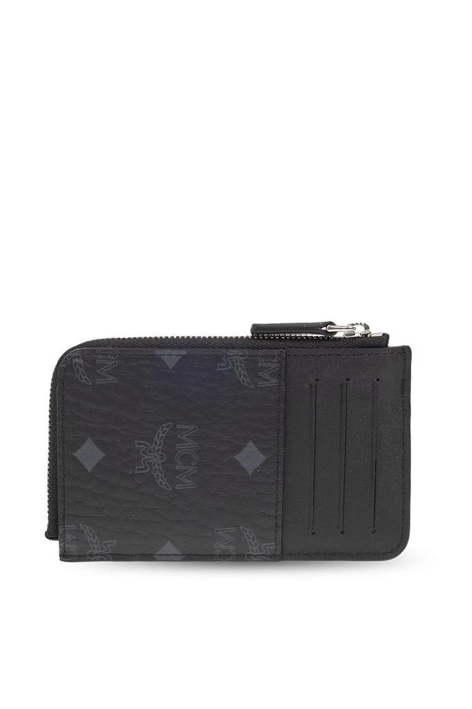 MCM MCM Aren Logo Printed Zipped Key Case 2