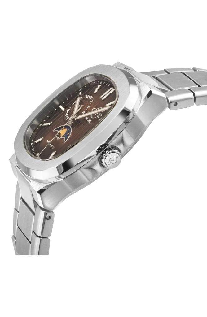 GV2 Pontente Moon Phase Swiss Automatic Watch, 40mm 3
