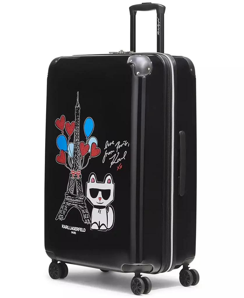 Karl Lagerfeld Paris Up In Paris Large Upright Suitcase