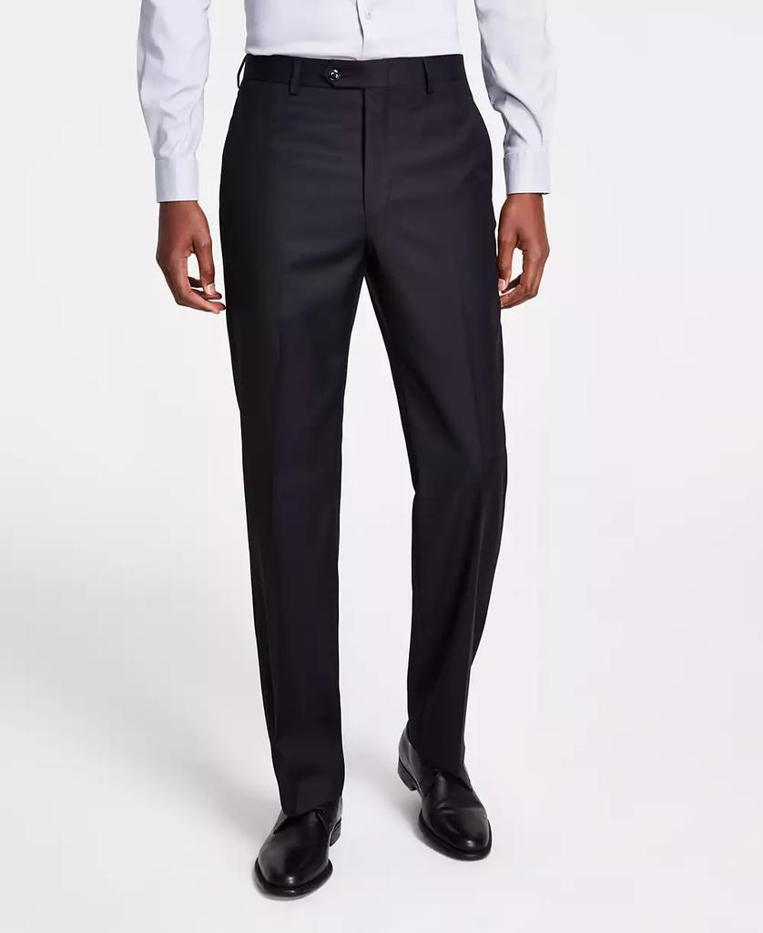 Michael Kors Men's Classic-Fit Wool-Blend Stretch Solid Suit Pants