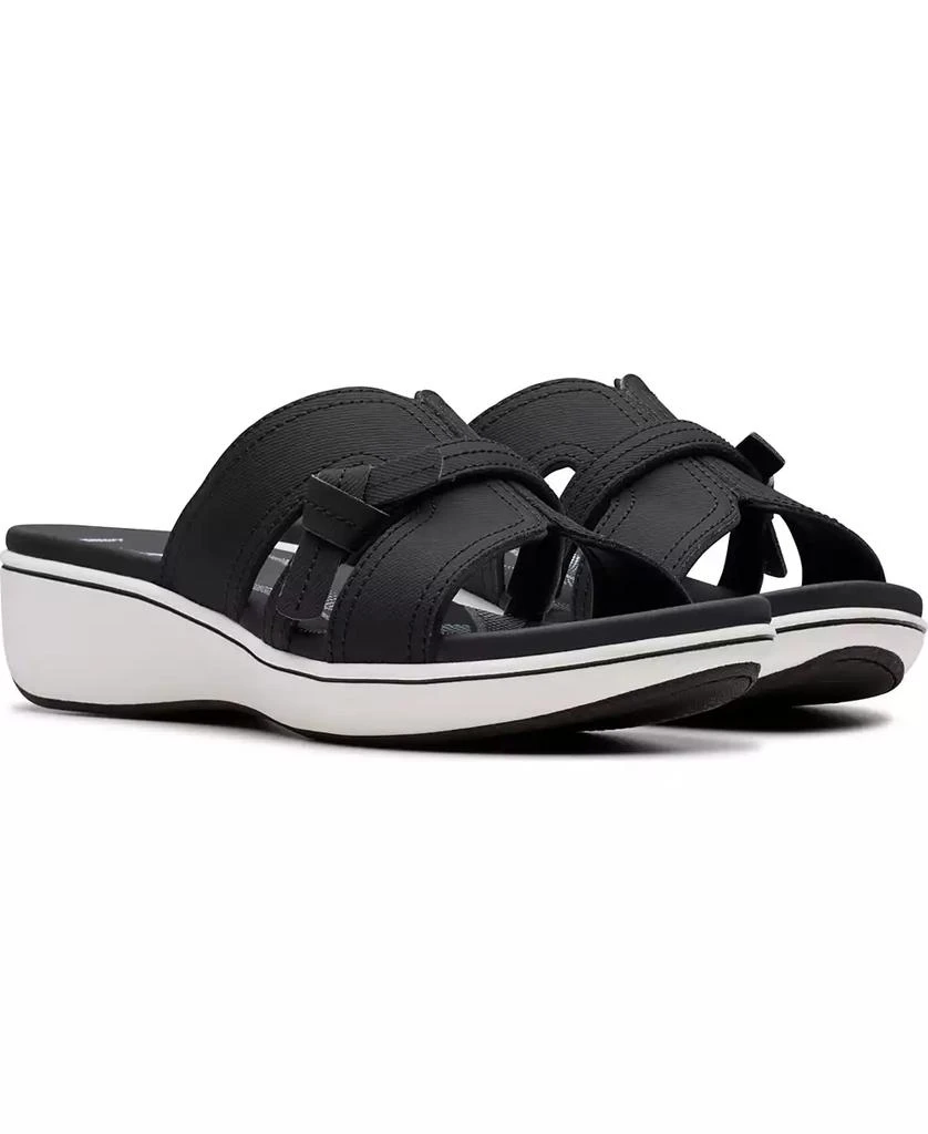Clarks Cloudsteppers Breeze Rae Mia Slip-On Flat Sandals 5