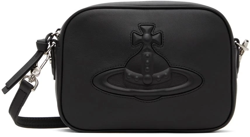 Vivienne Westwood Black Anna Camera Bag 1