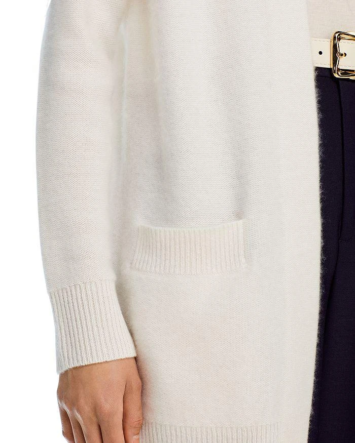 Bloomingdale's Open Front Brushed Cashmere Cardigan - Exclusive 5