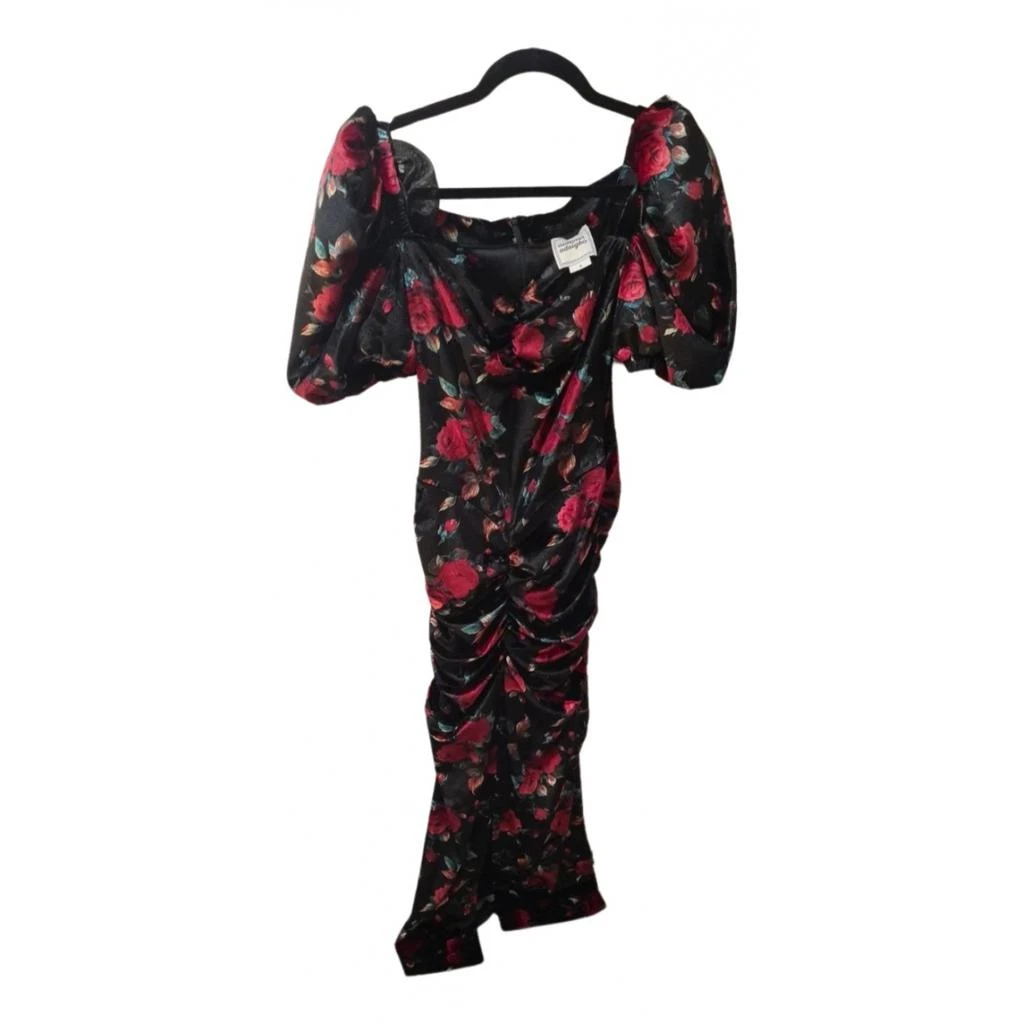 Autumn Adeigbo Autumn Adeigbo Velvet mid-length dress 1