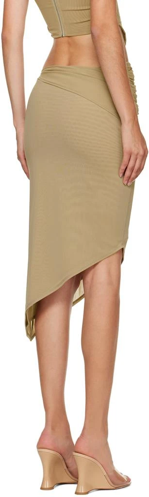 Miaou Green Mona Midi Skirt 3