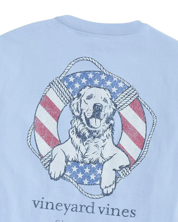 Vineyard Vines USA Dog Life Ring Pocket Tee 3