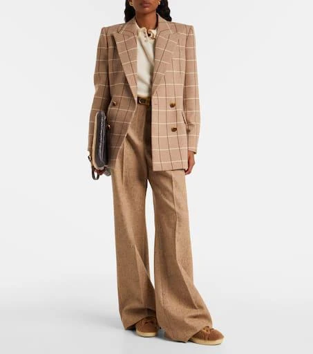 Valentino Royco VLogo suede-trimmed sneakers 3