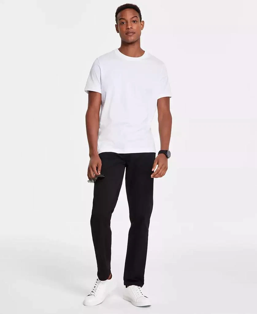 Alfani Men's Mercerized Cotton Short Sleeve Crewneck T-Shirt, Created for Macy's 4