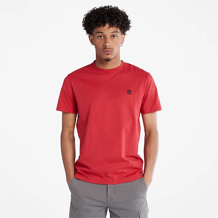 Timberland Dunstan River Crew T-Shirt for Men in Red 1