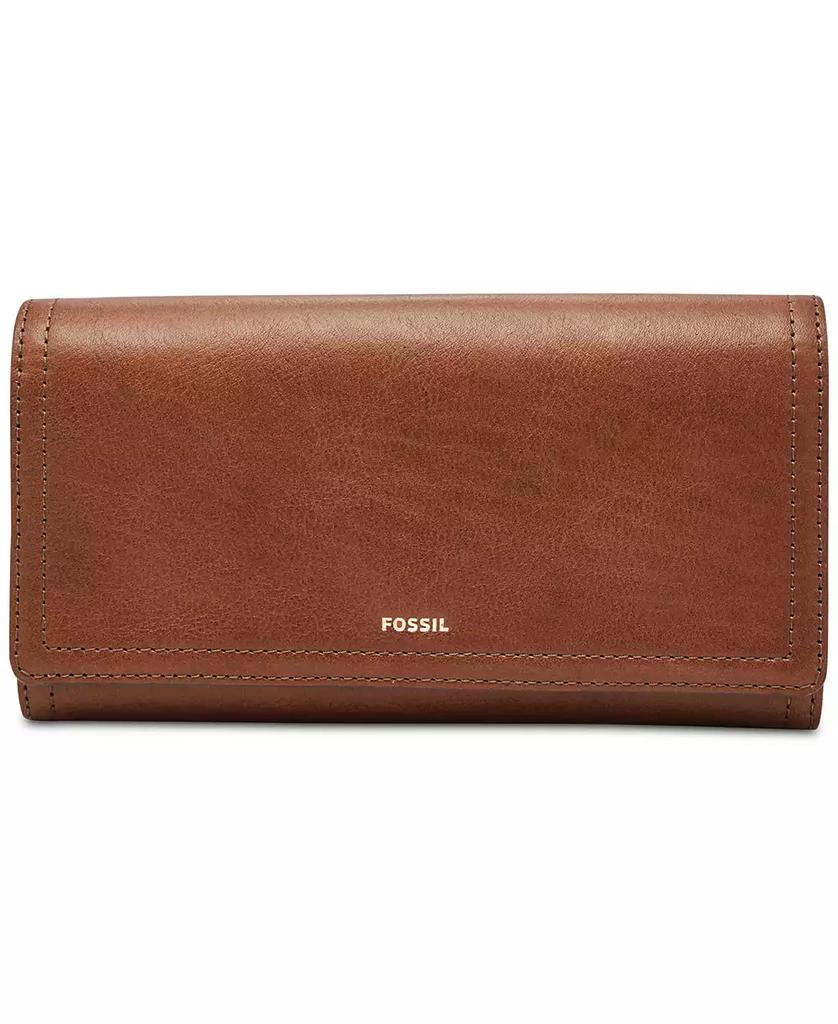 Fossil Logan Leather Flap Wallet