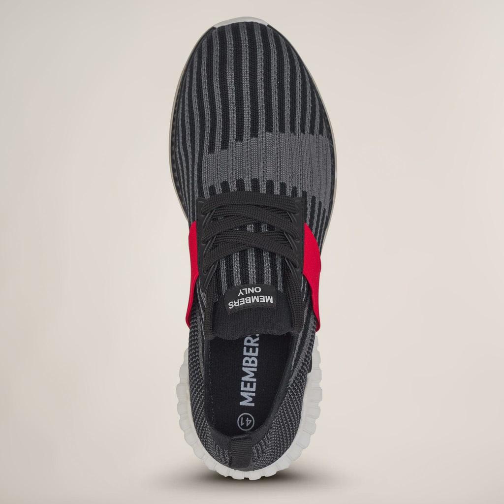 Members Only Men's Ribbed Knit Stellar Sneaker