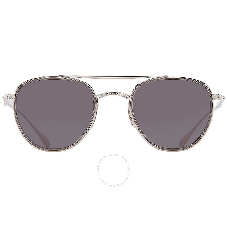 Mr. Leight ROKU II S Lava Pilot Titanium Sunglasses ML4015 PLT-PW/LAVA 48 1