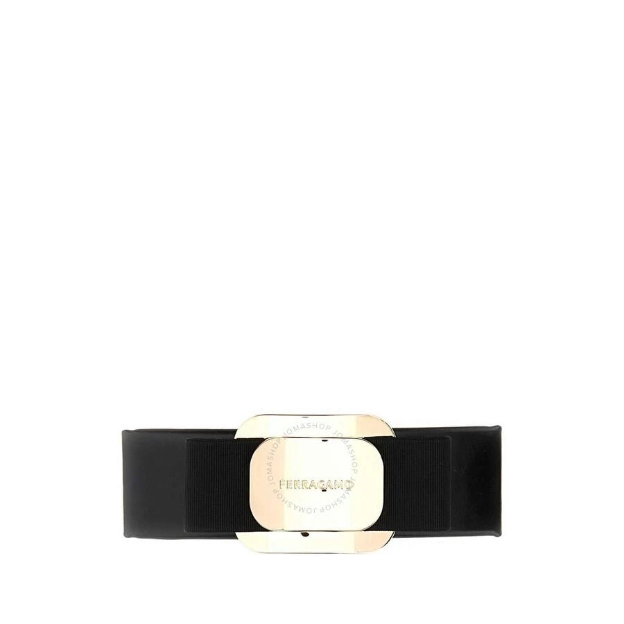Salvatore Ferragamo Ladies Black Barrette Hair Clip 1