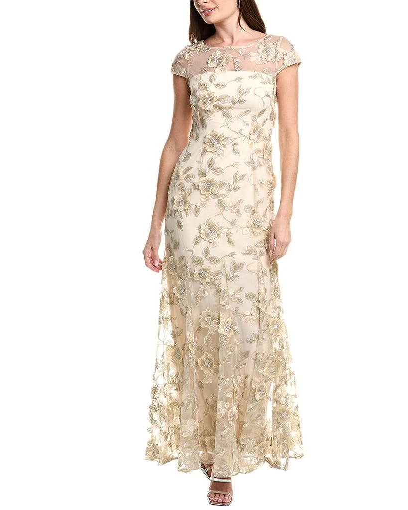 Shop Floral Embroidered Godet Gown on Sale at BeyondStyle  Get 67% Off Floral  Embroidered Godet Gown with Limited-Time Flash Deals, Exclusive Discounts,  and Special Offers. Enjoy Unbeatable Savings on Floral Embroidered