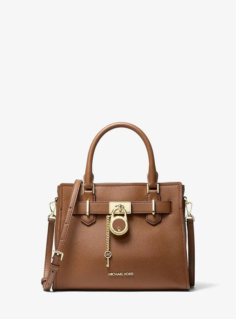 Michael Kors Hamilton Small Leather Satchel