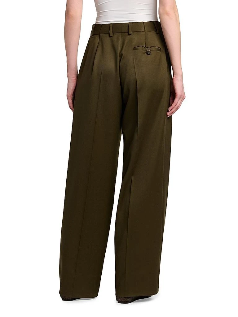 Stella McCartney Shiny Tailoring Loose Trousers 5