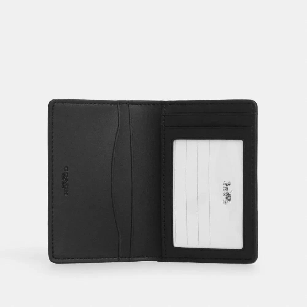 Coach Id Wallet In Signature Canvas 2