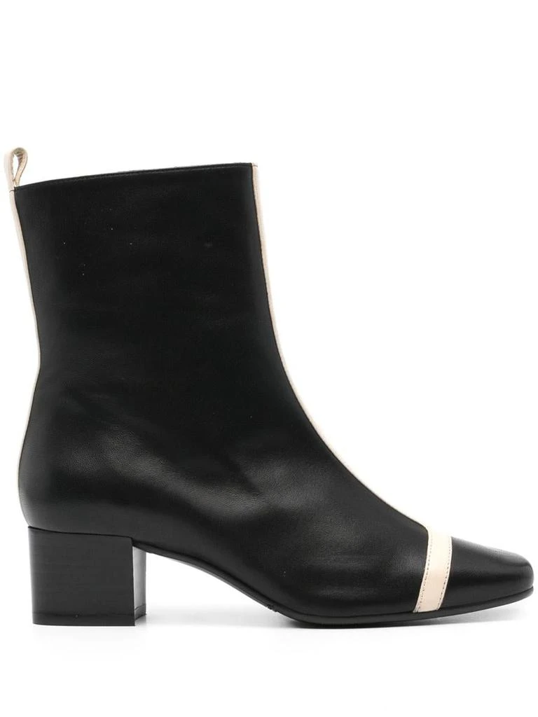 Carel Paris Carel Paris Black/Ivoire Nappa Leather Bo Shoes 1