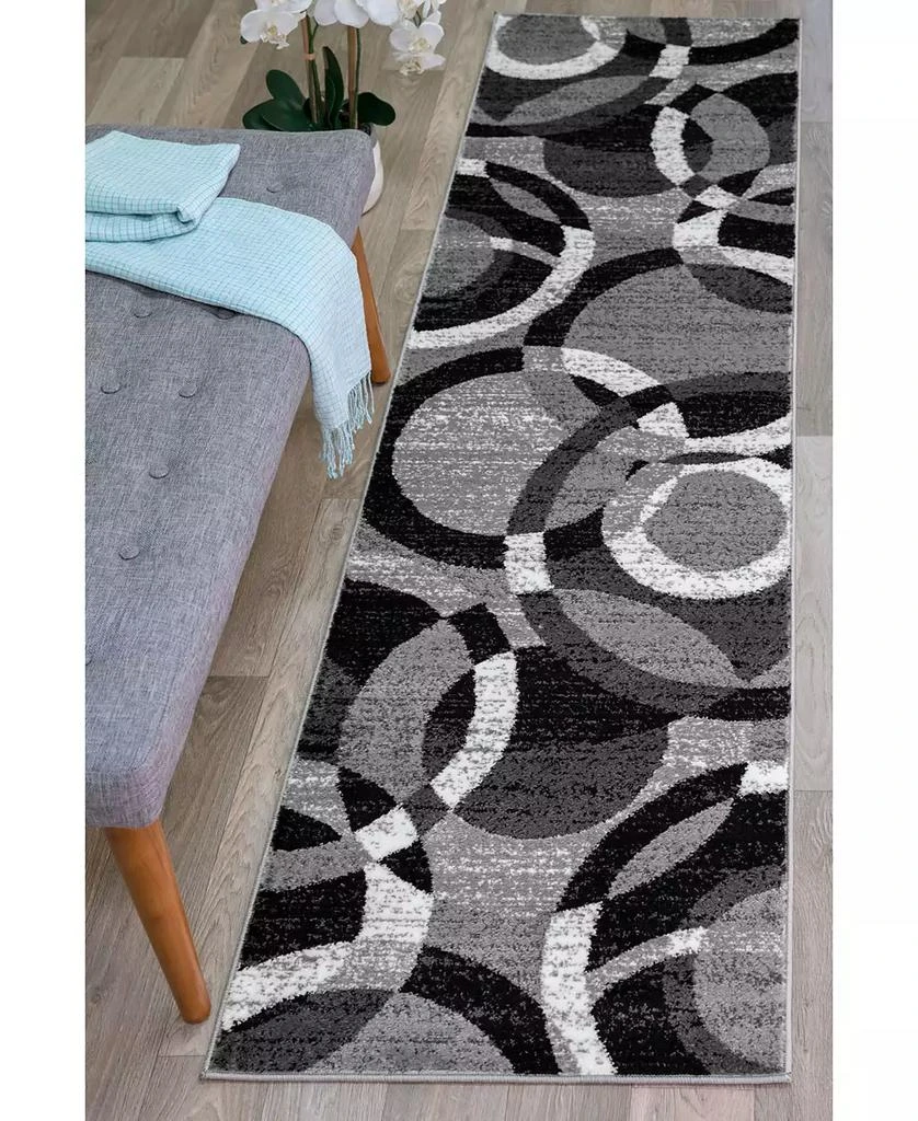 Main Street Rugs Montane MON105 2' x 10' Runner Area Rug 2