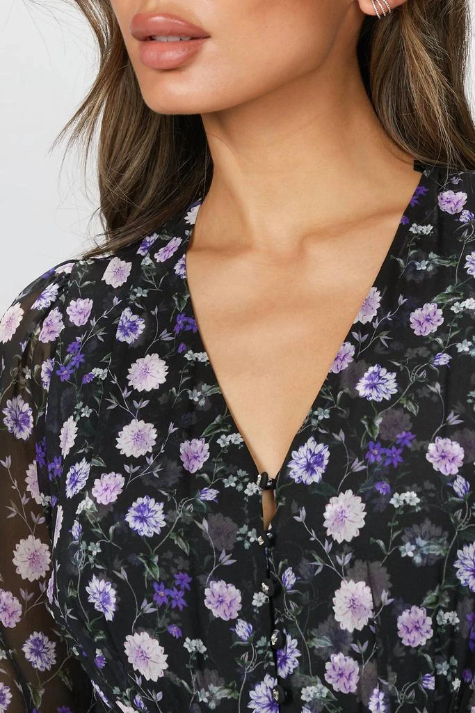 The Kooples The Kooples - PRINTED MIDI DRESS 6