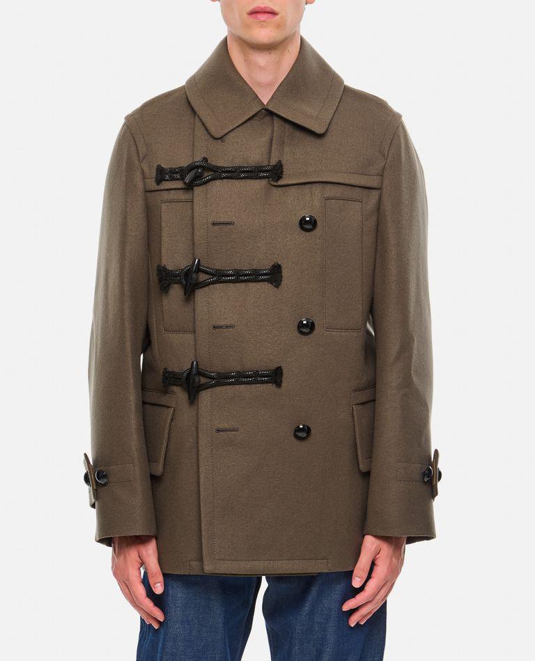 Sacai Sacai Gonz Wool Melton X Leather Blouson - Jackets