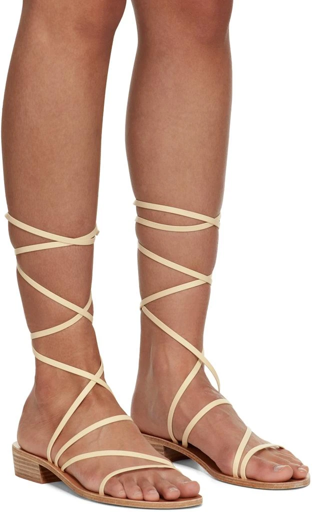 ANCIENT GREEK SANDALS Off-White Hara Heeled Sandals 4