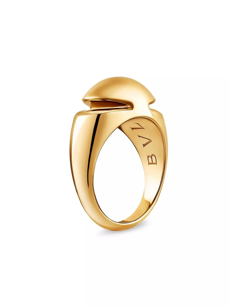 BVLGARI Cabochon 18K Yellow Gold Ring 1