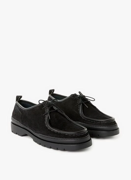KLEMAN Calfskin leather lace-up loafers 1