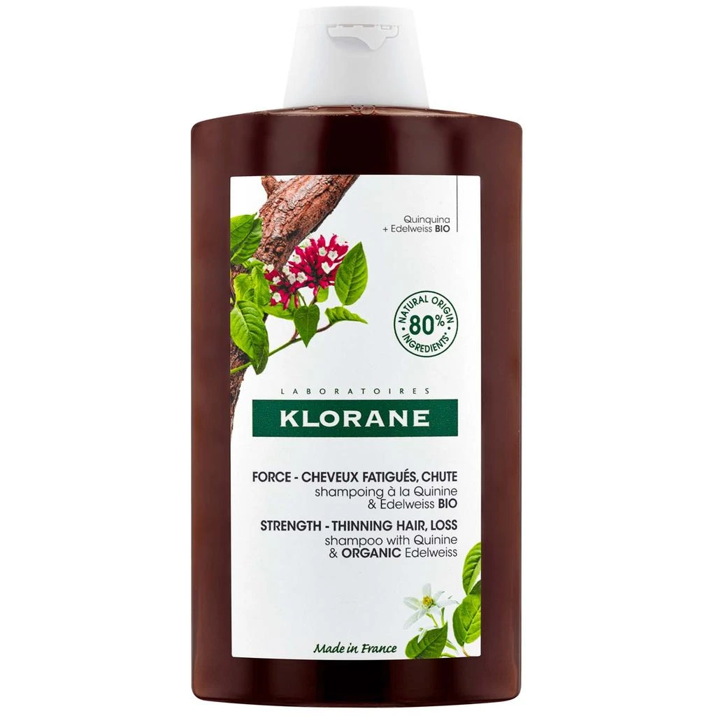 KLORANE KLORANE Strengthening Shampoo for Thinning, Tired Hair with Quinine and ORGANIC Edelweiss 400ml 1
