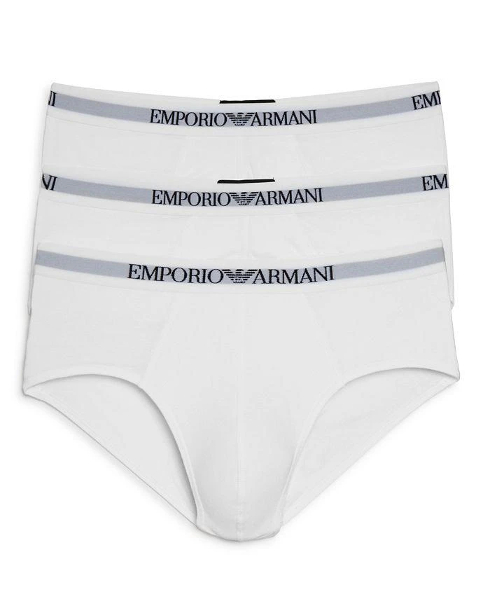 Emporio Armani Pure Cotton Briefs - Pack of 3 1