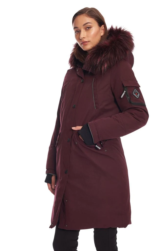 Alpine North LAURENTIAN | WOMEN'S VEGAN DOWN (RECYCLED) LONG PARKA 4