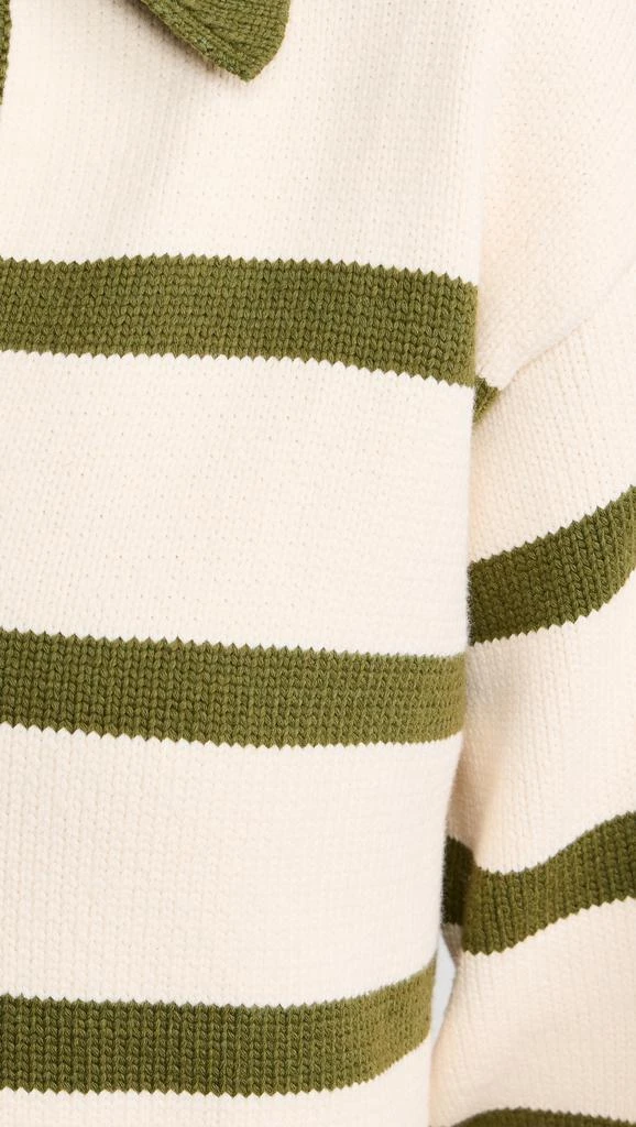 English Factory Striped Collared Sweater 5