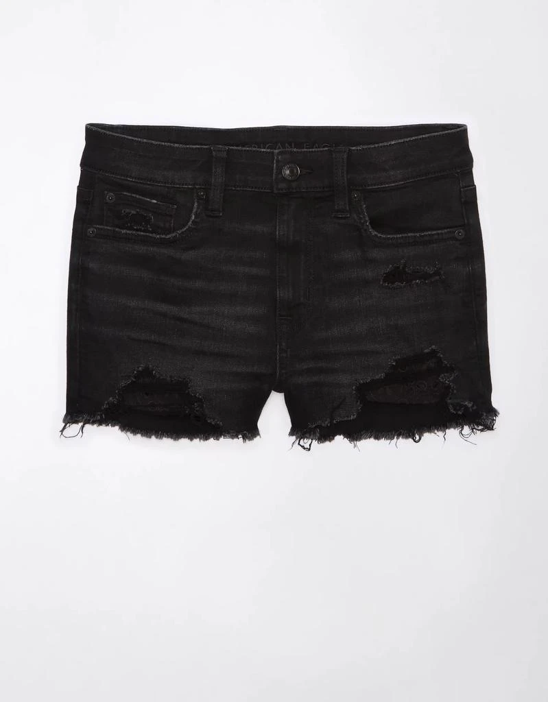 AE AE Next Level High-Waisted Denim Short Short 3