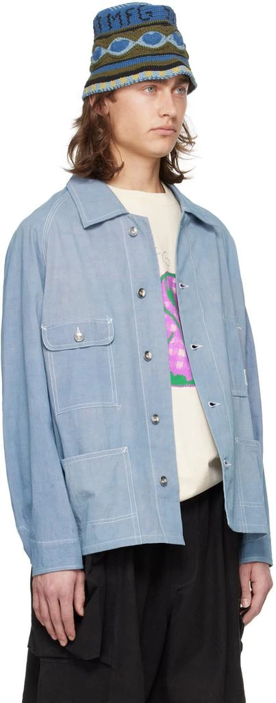Story mfg. Blue Railroad Jacket 2