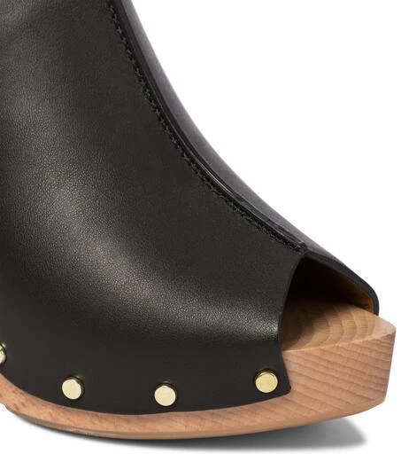 Stella McCartney Daisy faux leather platform sandals 6