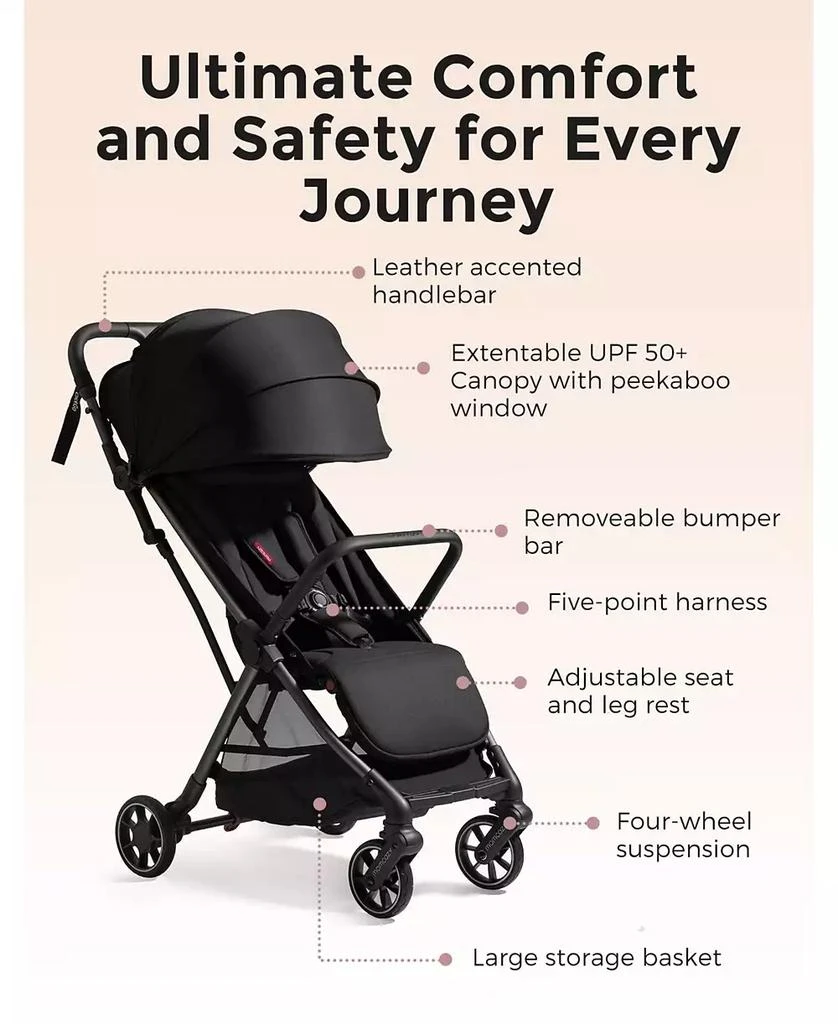 Momcozy Baby ClickGo Lightweight Stroller 6