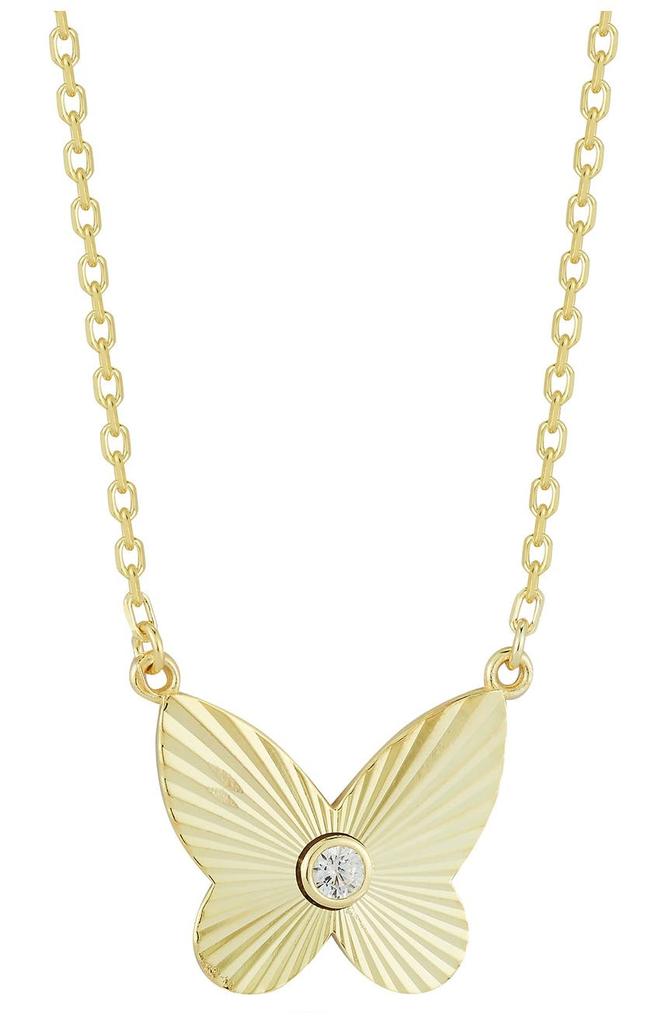 Sphera Milano CZ Butterfly Necklace