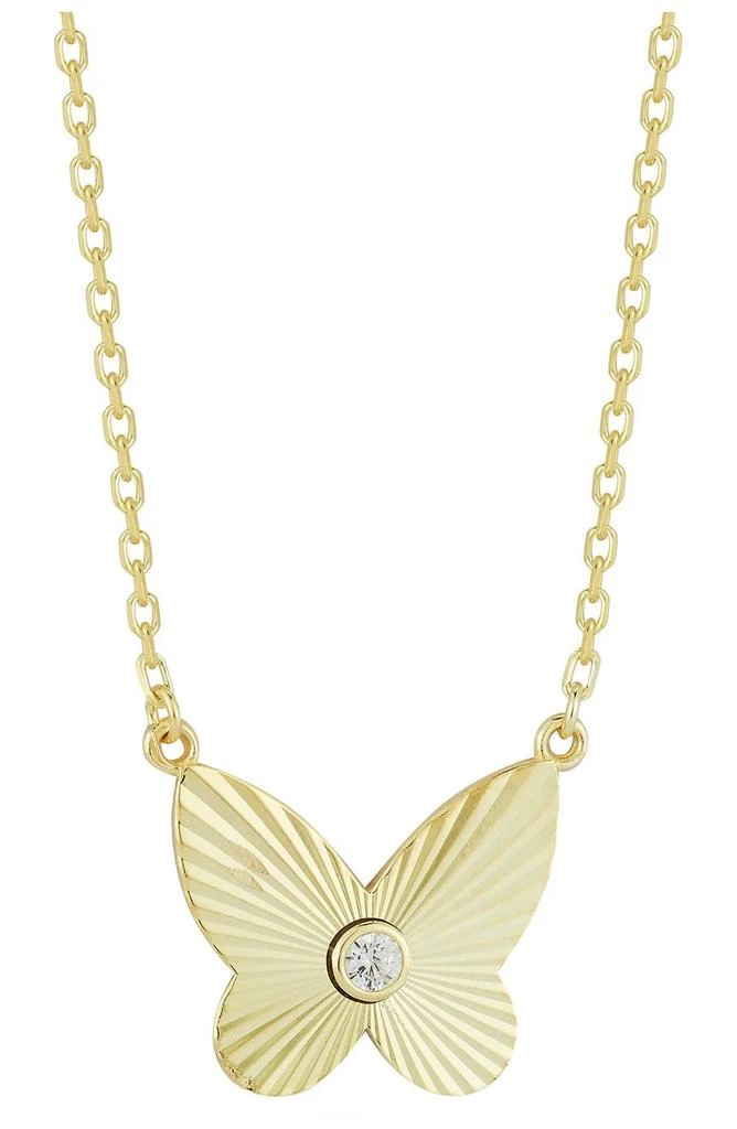 Sphera Milano CZ Butterfly Necklace 1
