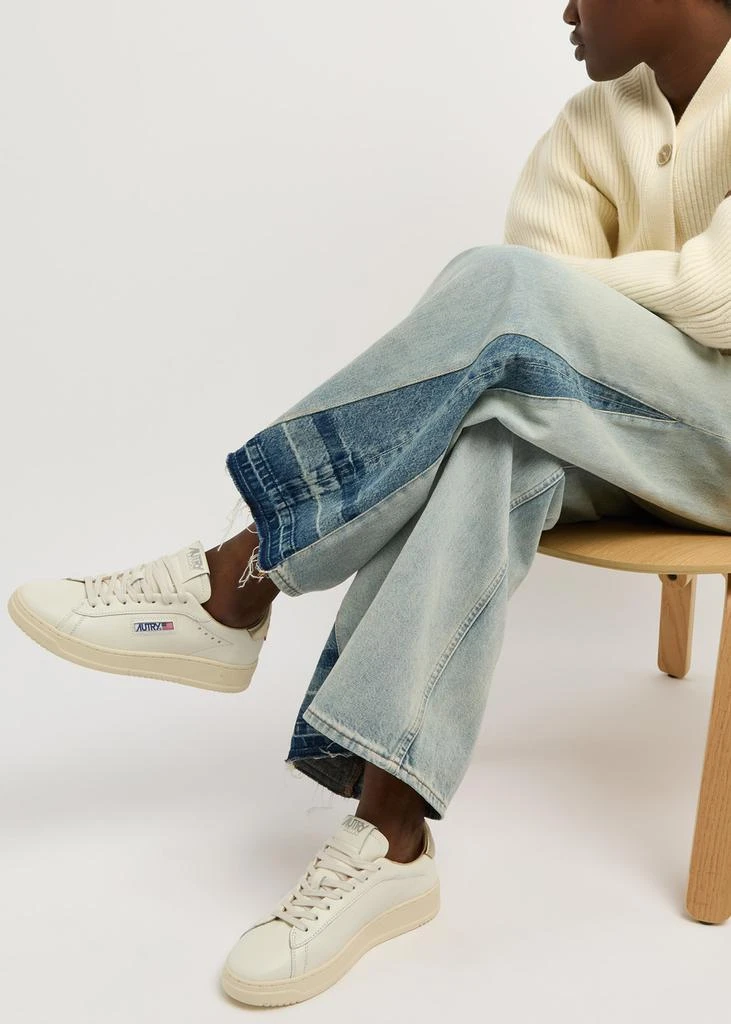 Autry Dallas Low panelled leather sneakers 5