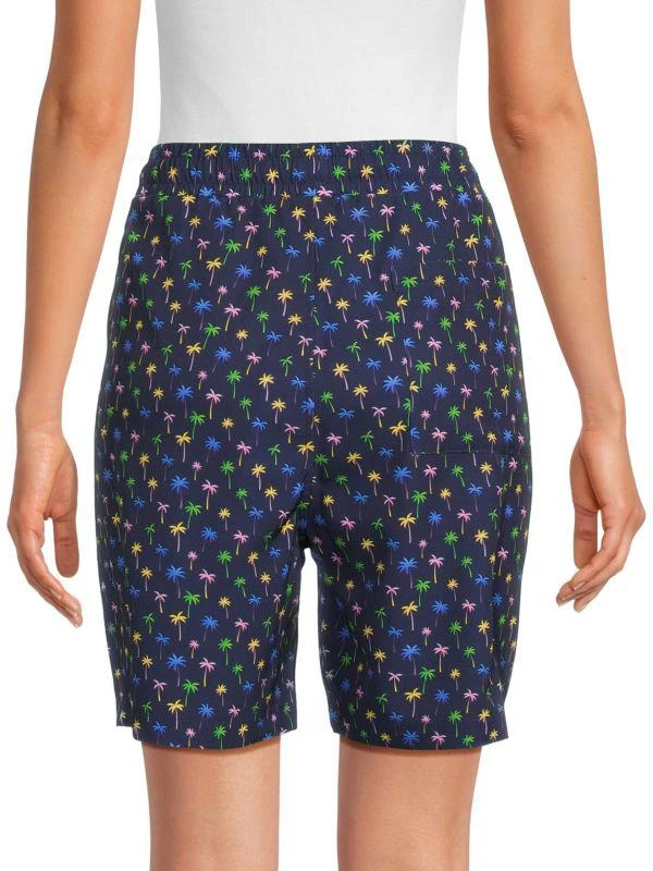 WeSC Unisex Austin Tree-Print Drawstring Shorts 4