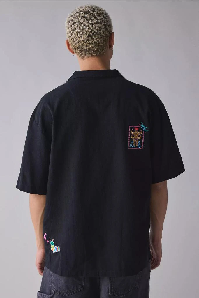 Pas de Mer Pas de Mer Magic Embroidered Button-Down Shirt 2