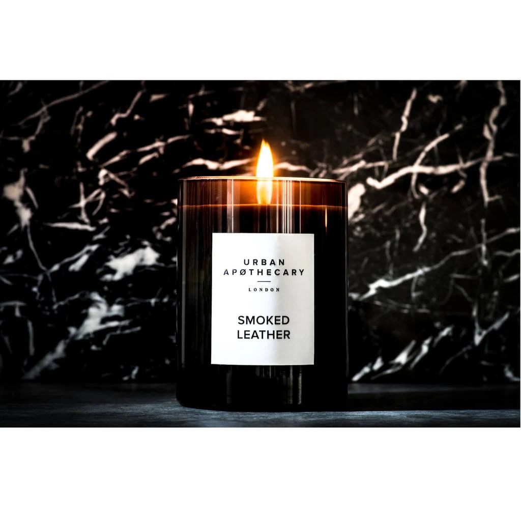 Urban Apothecary Urban Apothecary Smoked Leather Luxury Candle - 300g 3