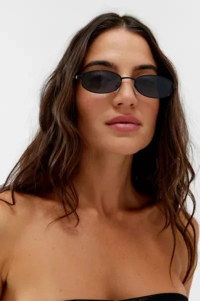 Urban Outfitters UO Essential Metal Rectangle Sunglasses 1