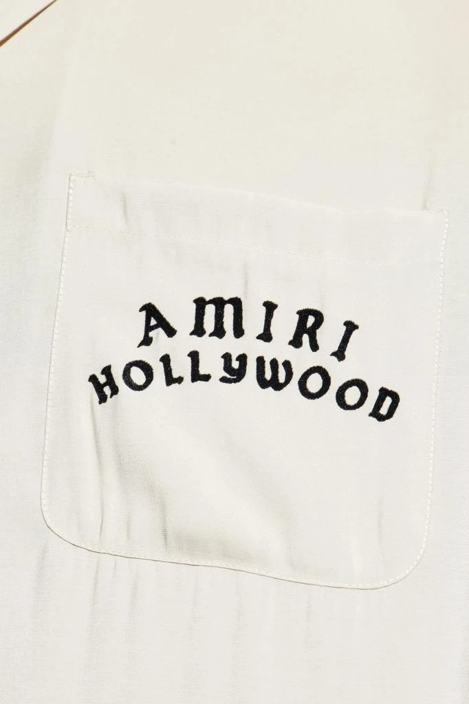 AMIRI Amiiri Logo Embroidered Short-Sleeved Shirt 4
