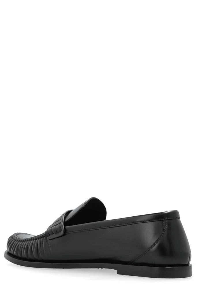 Yves Saint Laurent Saint Laurent Laurent Logo Plaque Slip-On Loafers 3