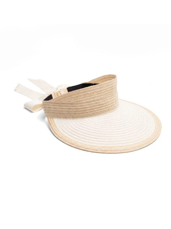 Eugenia Kim Ricky Colorblock Hemp Packable Visor 1